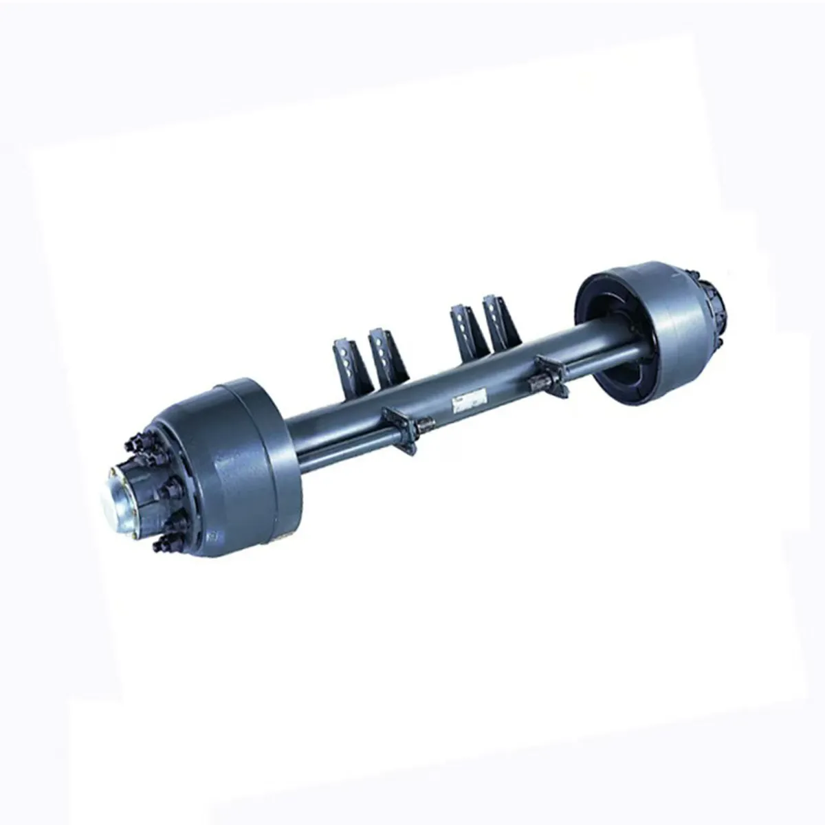 Trailer axle assembly guide - American type axle with hub and brake