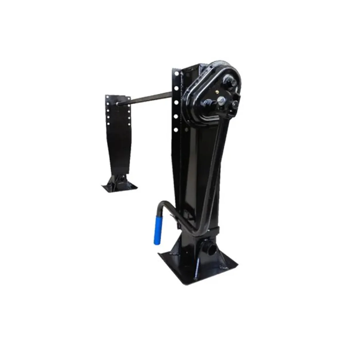 Trailer landing gear guide - double speed landing gear